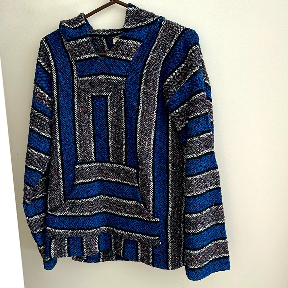 Vintage 70s poncho Hippie boho